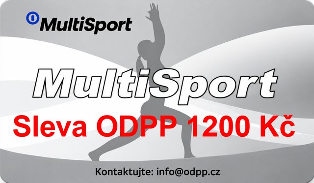 Na Multisportku s ODPP můžeš získat 1200 Kč